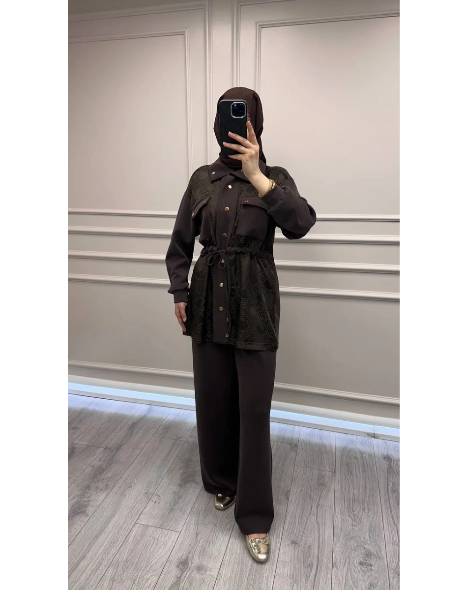 Nuss Triko 26Y1097 Kahve Takım