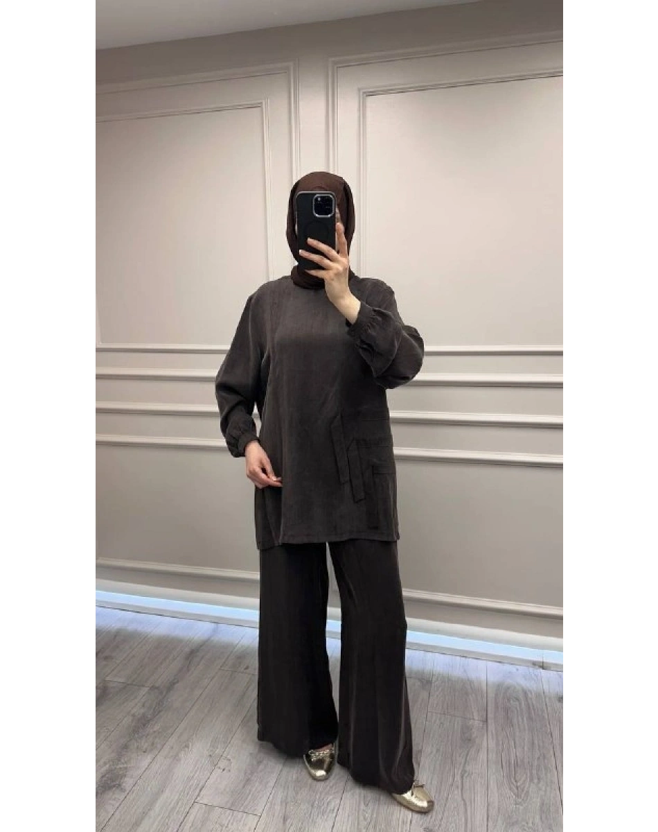 Nuss Triko 26Y1039 Kahve Takım