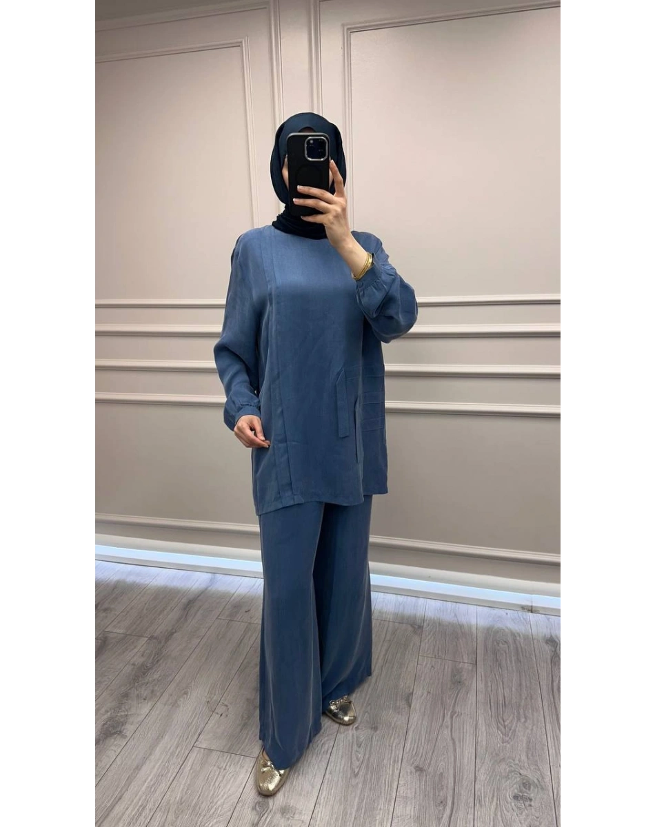 Nuss Triko 26Y1039 Mavi Takım