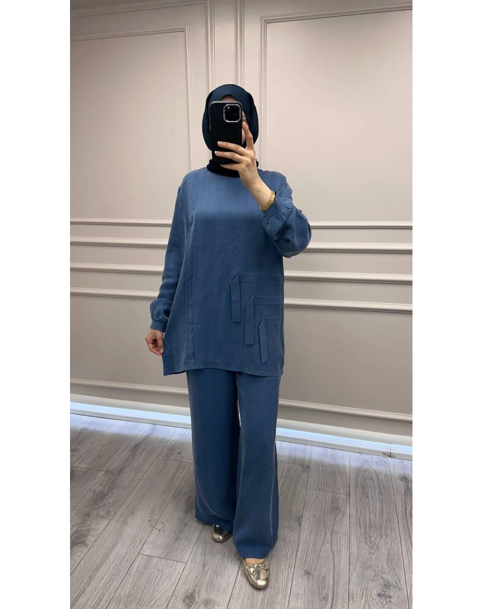 Nuss Triko 26Y1039 Mavi Takım