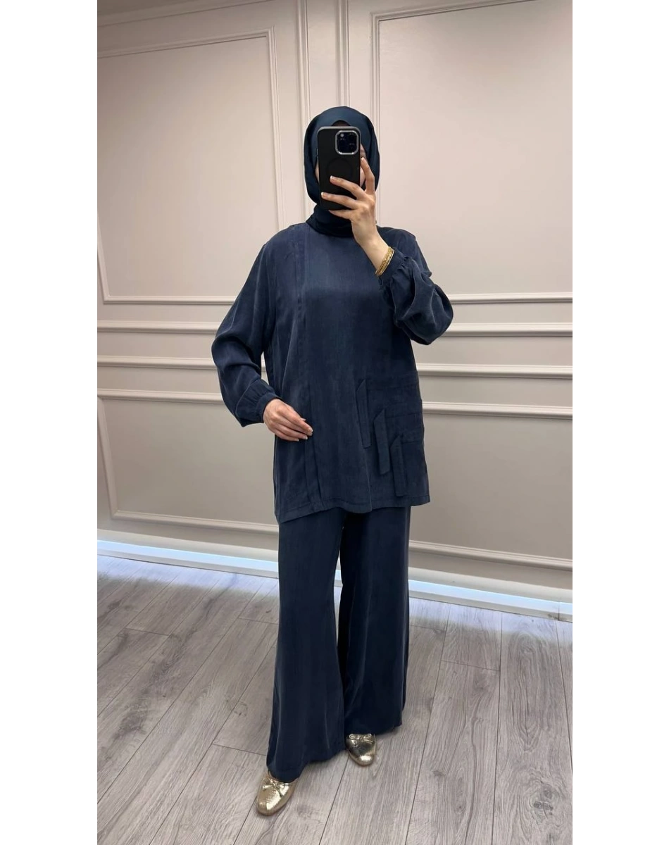 Nuss Triko 26Y1039 Lacivert Takım