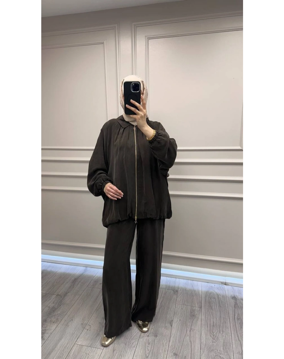 Nuss Triko 26Y1082 Kahve İkili Takım