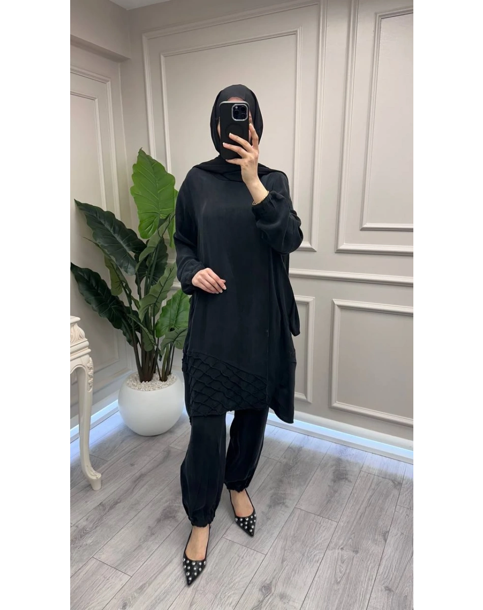 Misswhence 39018 Siyah İkili Takım