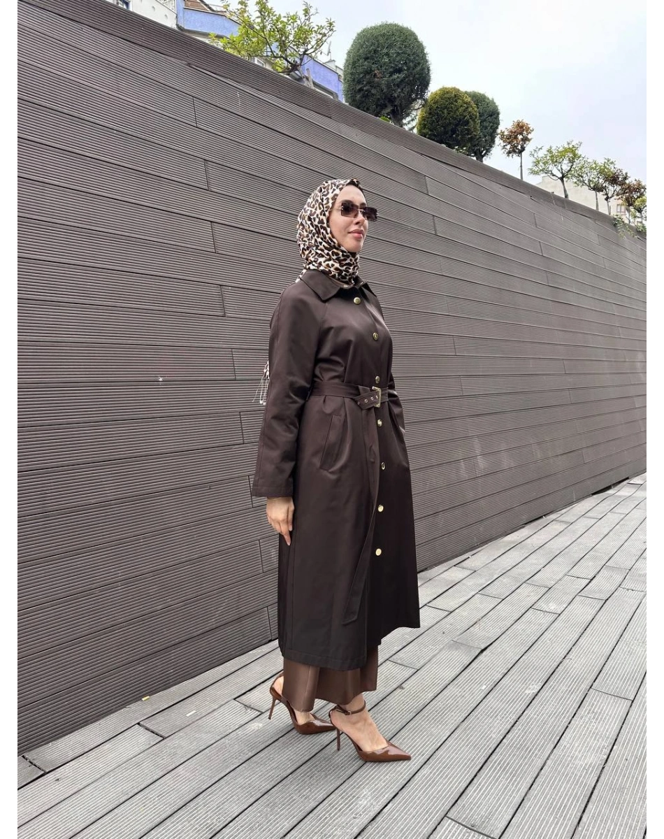 Ghisa 3610T2687 Kahve Trenç