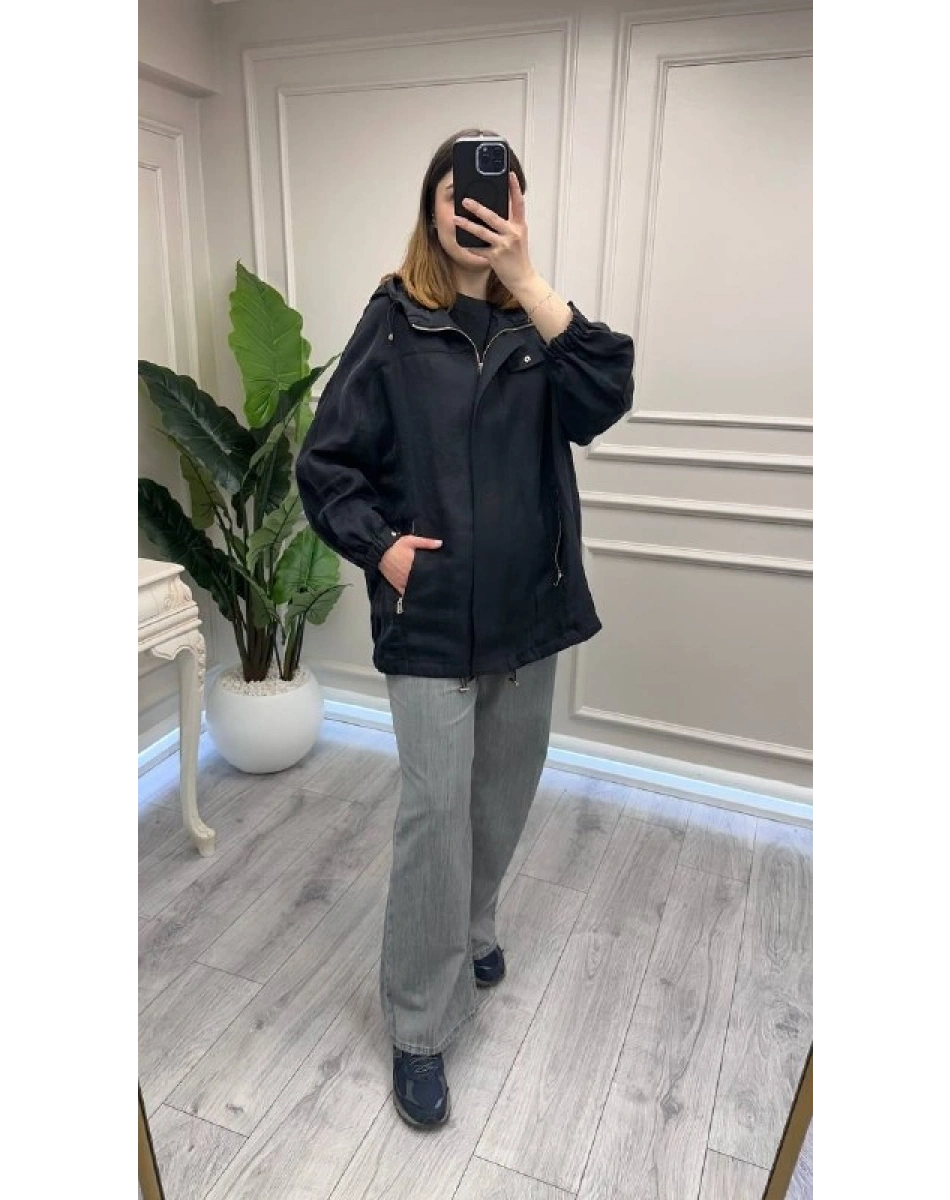 Venöve 26SSCEK0051 Siyah Willow Ceket