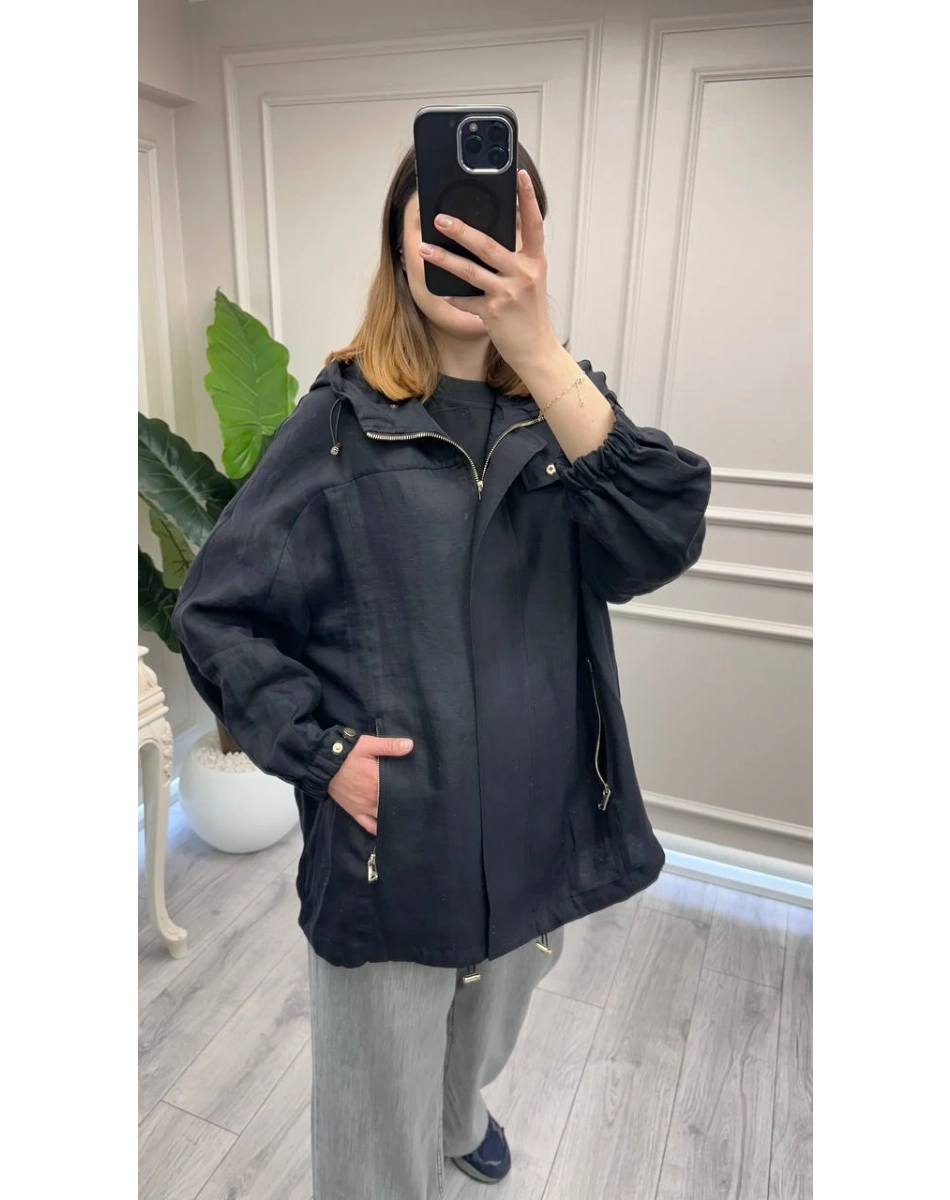 Venöve 26SSCEK0051 Siyah Willow Ceket