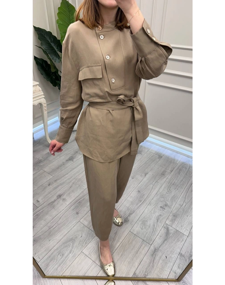 Venöve 26SSTUN0009 Bej Calı Takım