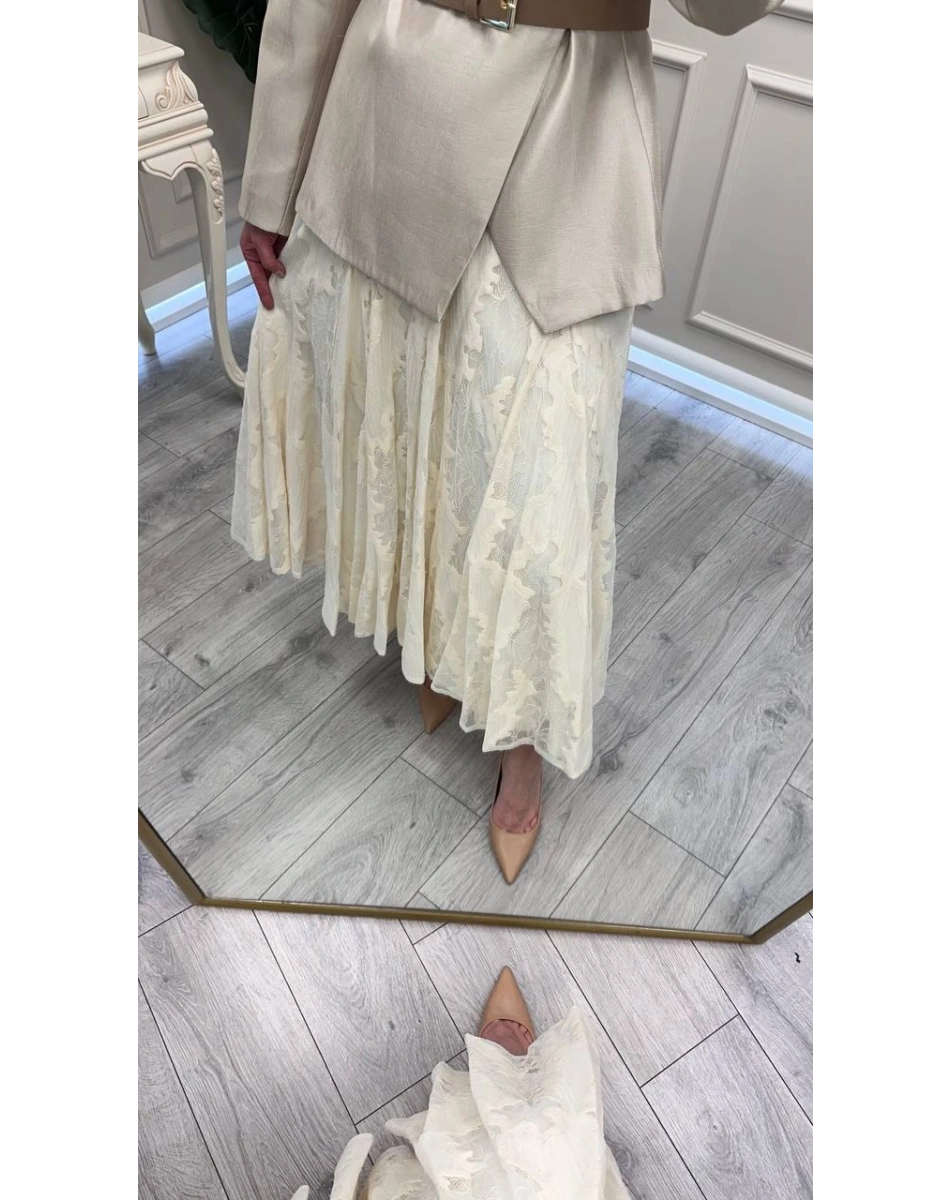 Venöve 26SSETE0013 Ekru Carter Etek