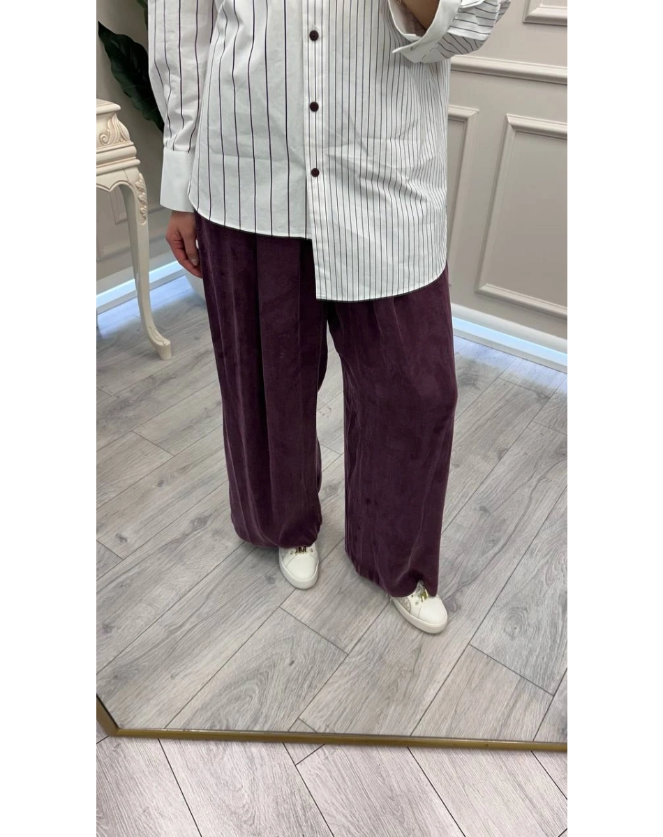 Venöve 26SSPNT0036 Bordo Jacob Pantolon