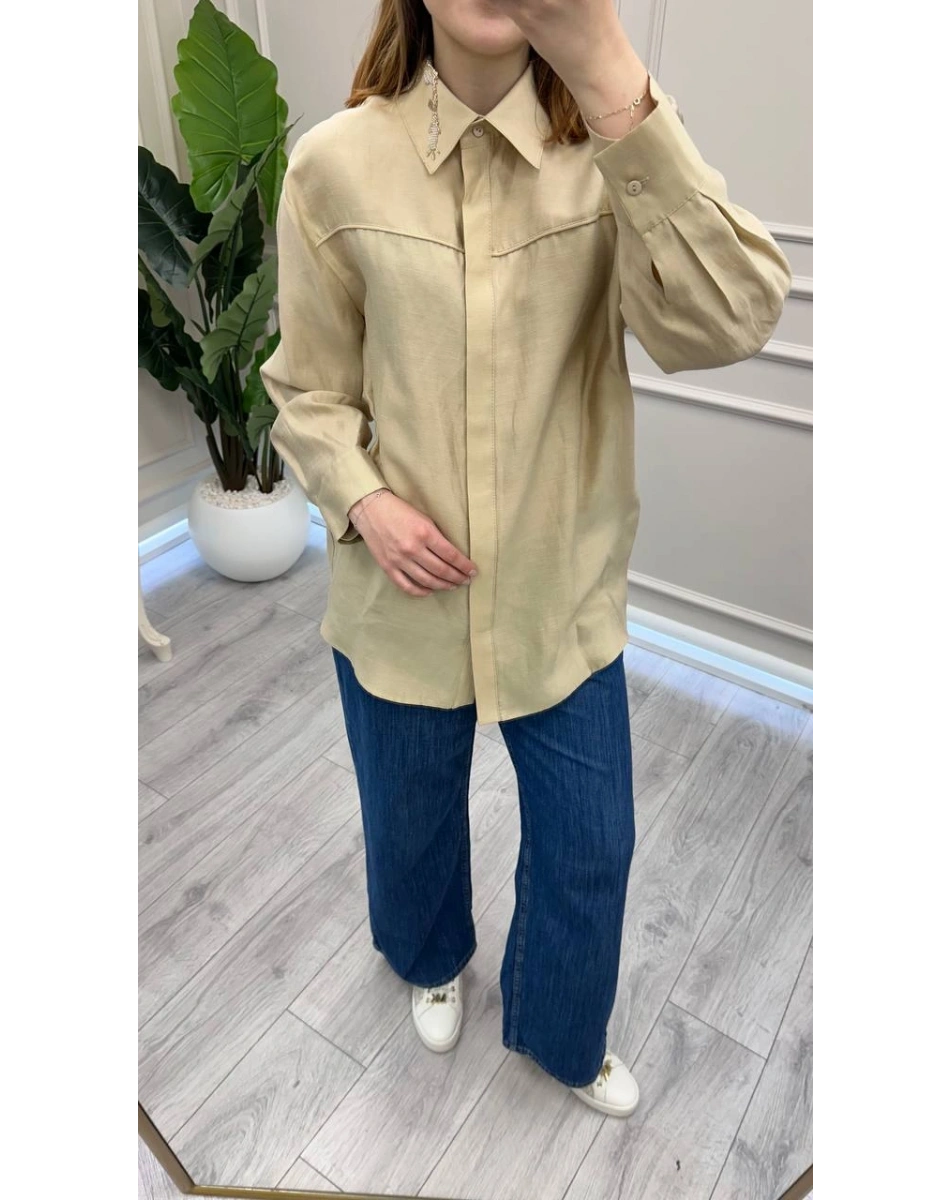 Venöve 26SSPNT0060 Lacivert Lottie Pantolon