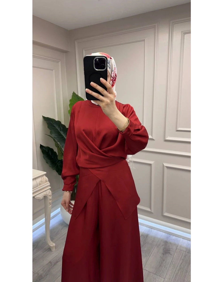 Ghisa 3610T9160 Kırmızı Bağlama Detaylı Takım