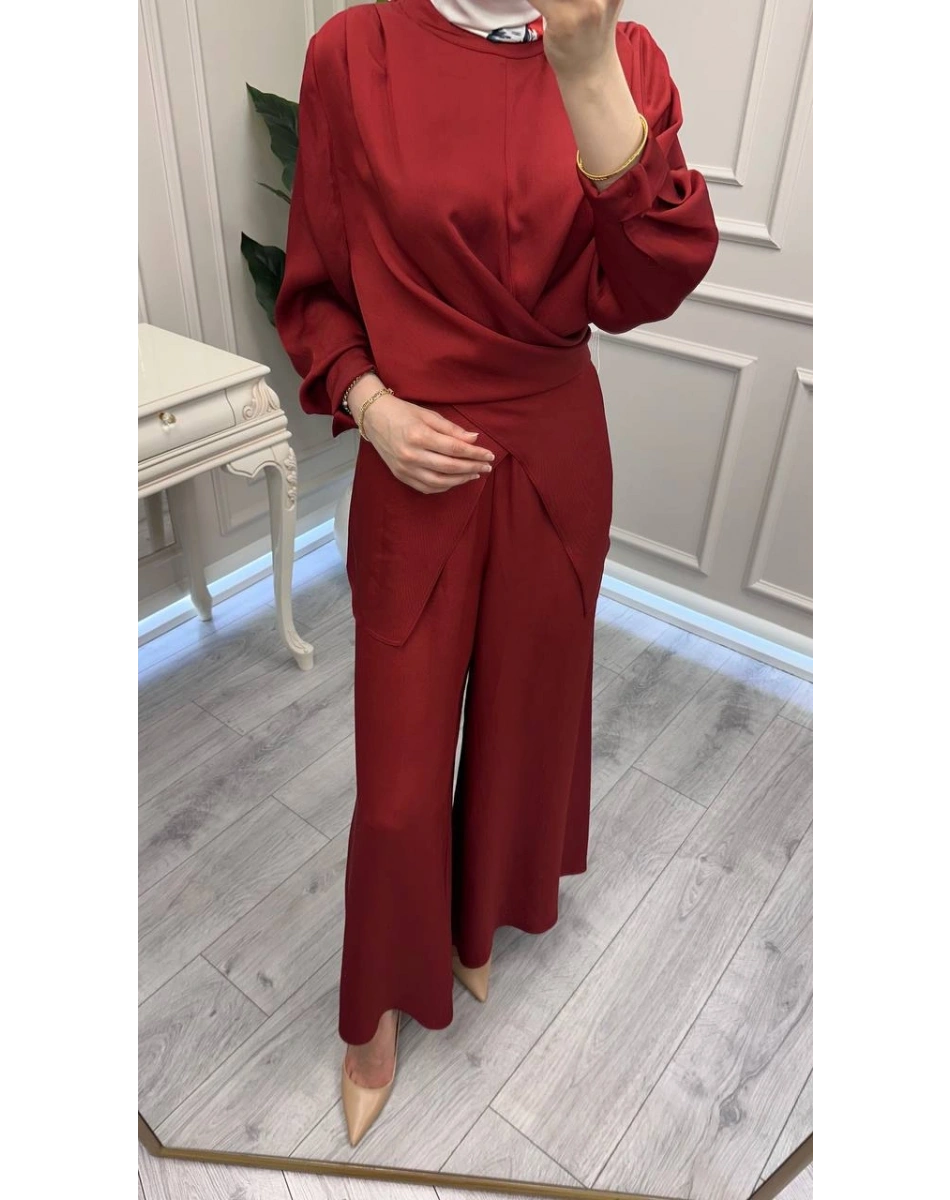 Ghisa 3610T9160 Kırmızı Bağlama Detaylı Takım