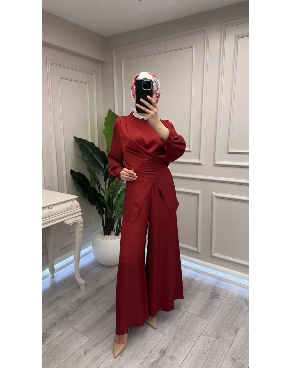 Ghisa 3610T9160 Kırmızı Bağlama Detaylı Takım