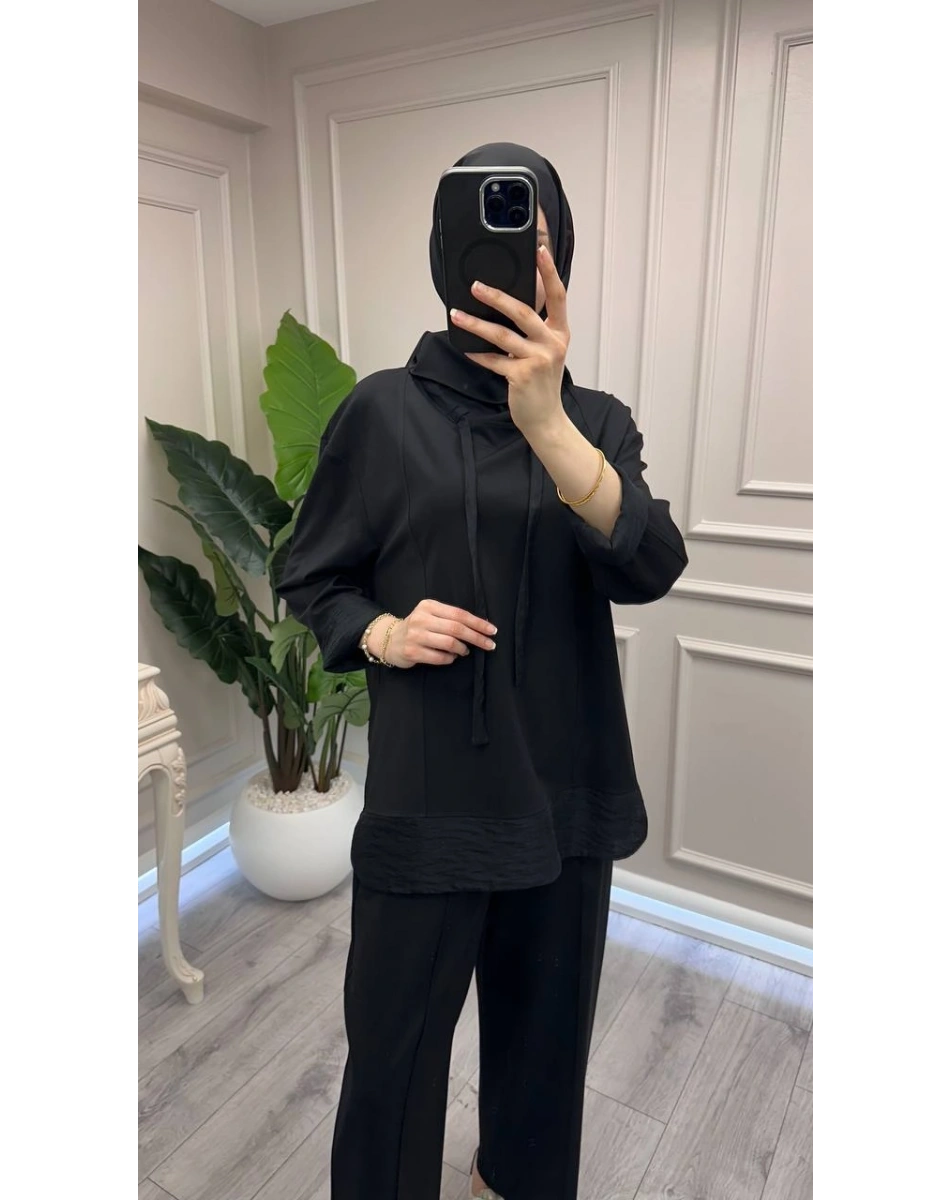 Venöve 26SSSWE0001 Siyah Dylan Takım