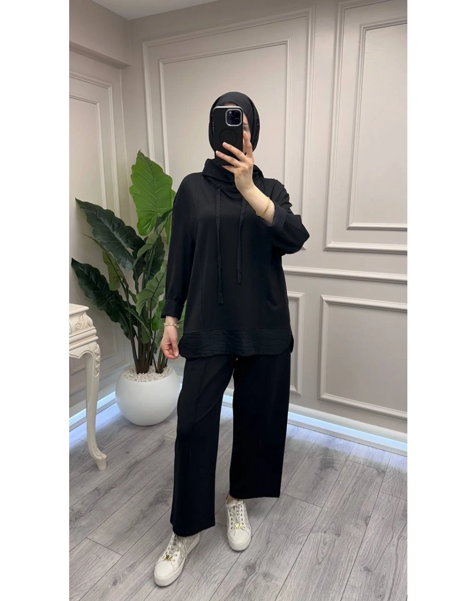 Venöve 26SSSWE0001 Siyah Dylan Takım