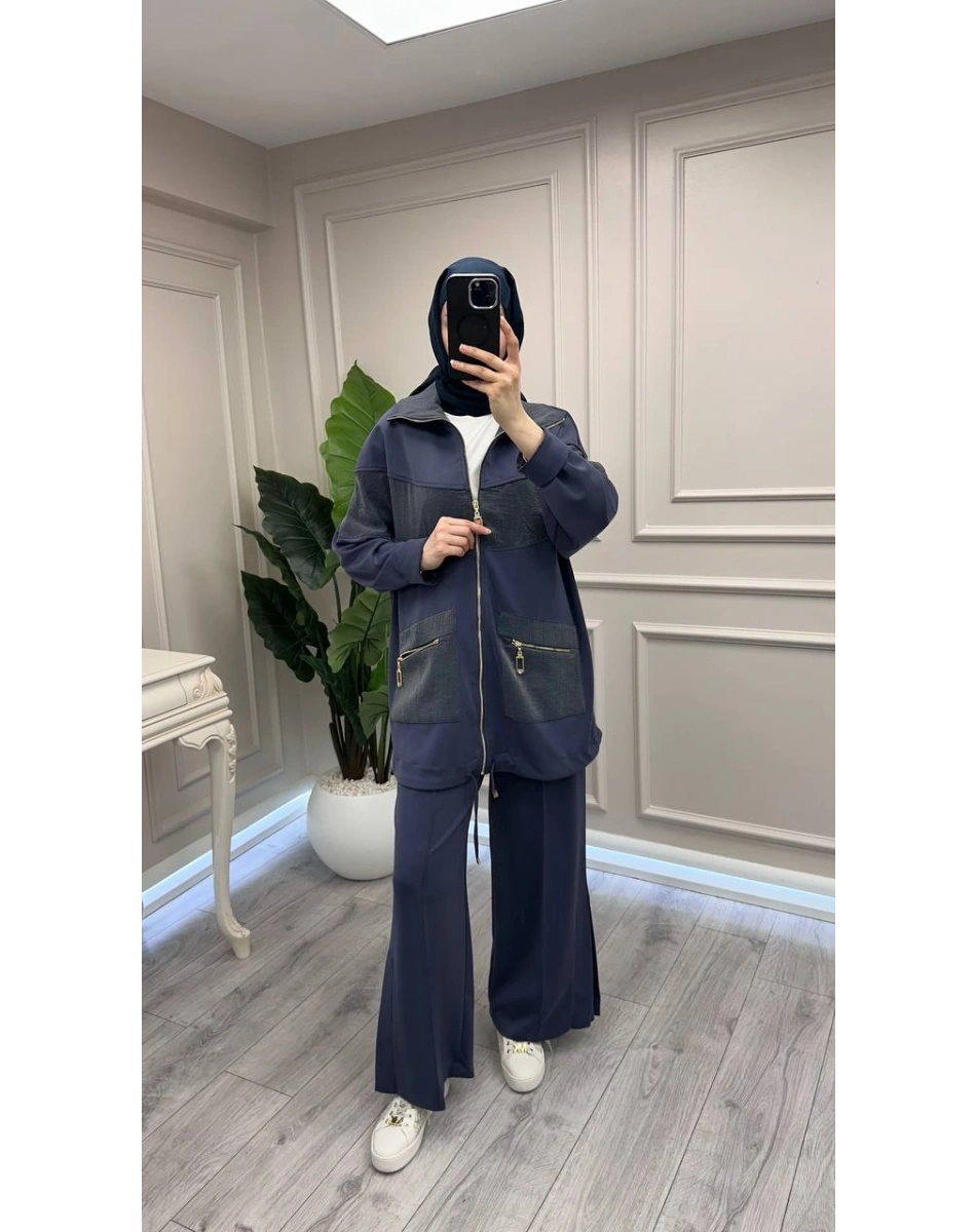 Nuss Triko 26Y1089 Lacivert İkili Takım