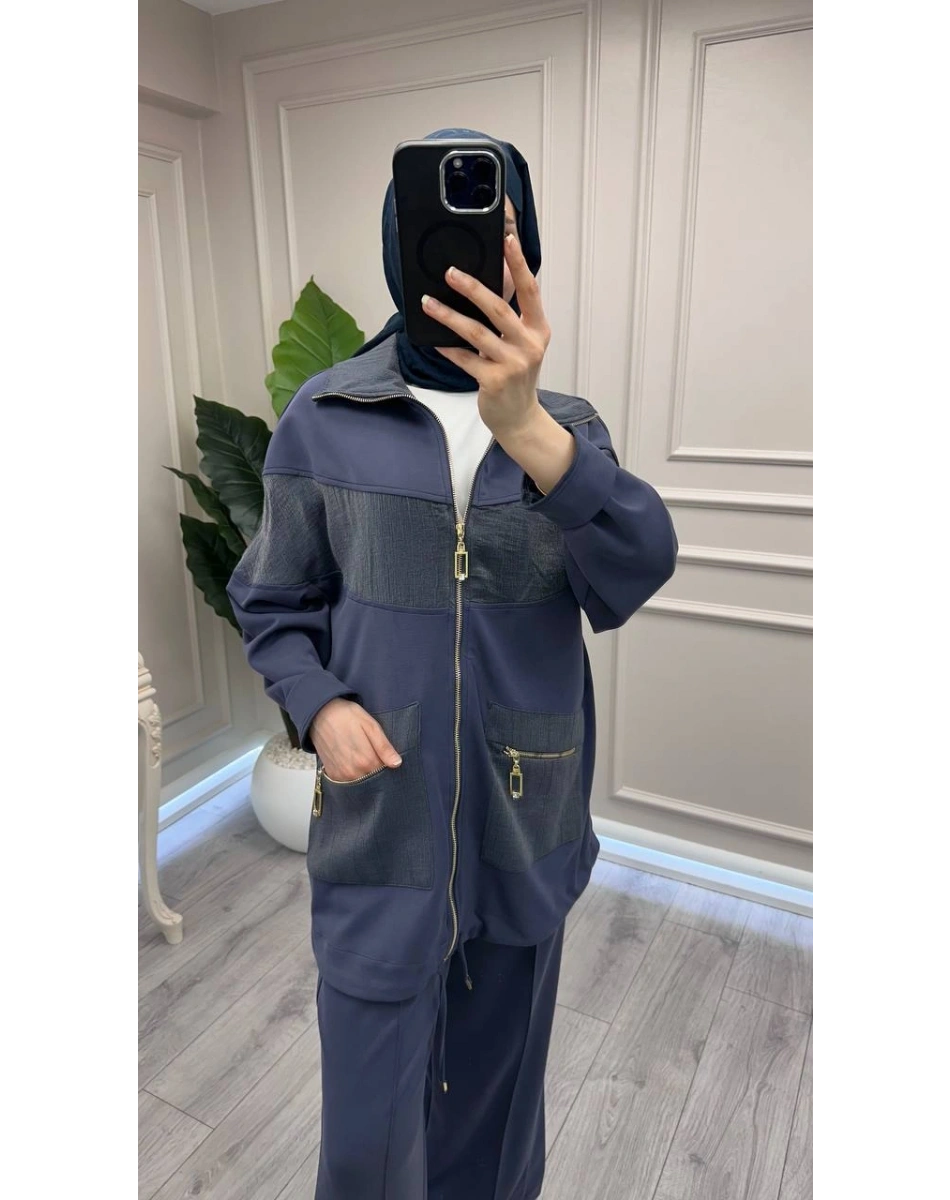 Nuss Triko 26Y1089 Lacivert İkili Takım