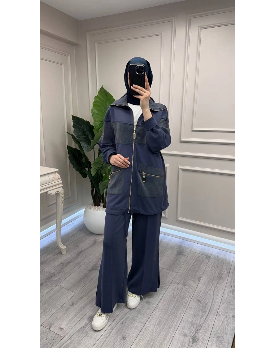 Nuss Triko 26Y1089 Lacivert İkili Takım