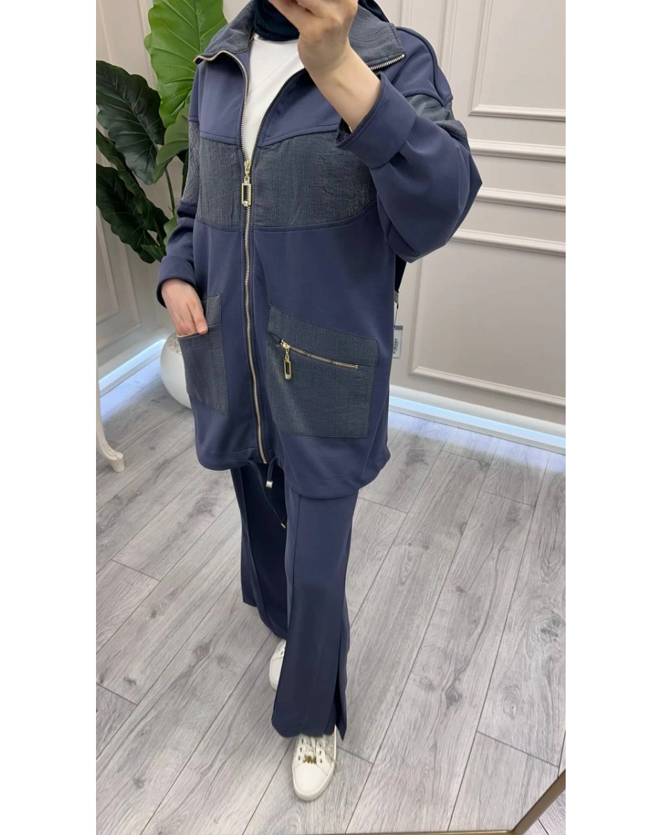 Nuss Triko 26Y1089 Lacivert İkili Takım