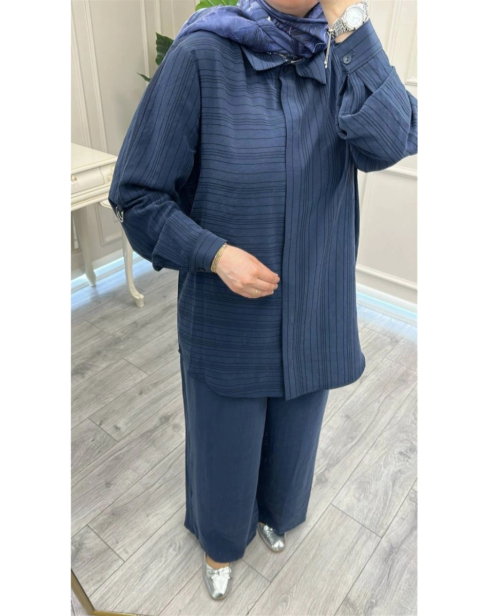 Nuss Triko 26Y1055 Lacivert İkili Takım