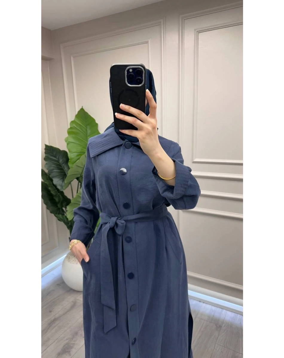 Nuss Triko 26Y6032 İndigo Kap