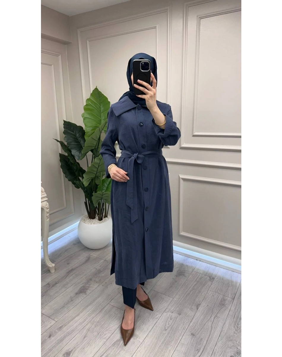 Nuss Triko 26Y6032 İndigo Kap