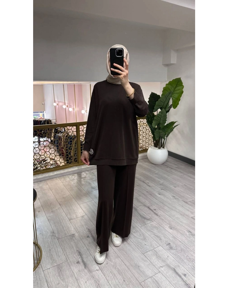 Ceremony 26Y163 Kahverengi İkili Takım