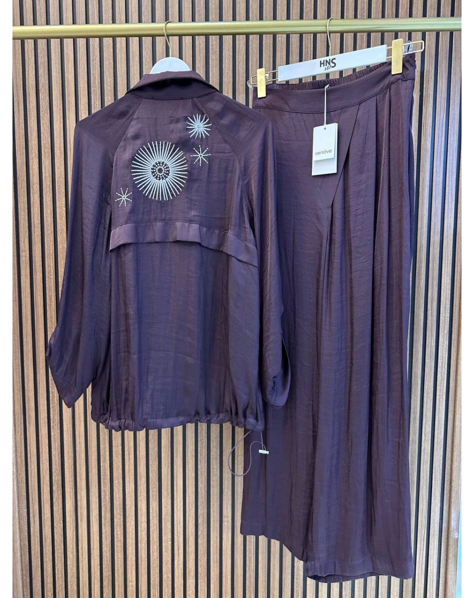 Venöve 26SSCEK0014 Bordo Navy Takım