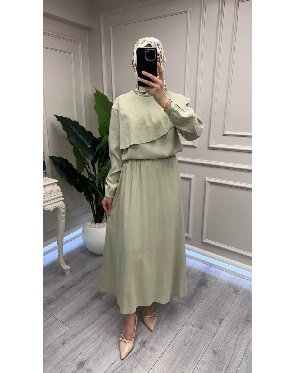 Nuss Triko 26Y1088 Gölge Etekli Takım