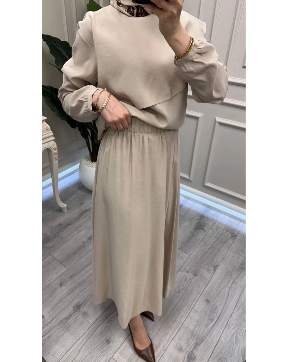 Nuss Triko 26Y1088 Kum Beji Etekli Takım