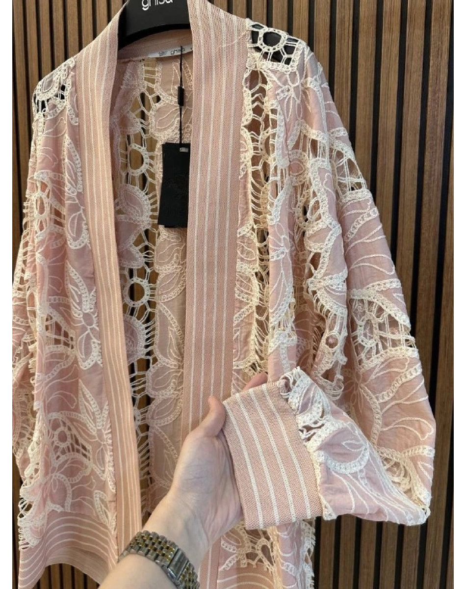 Ghisa 3610H3265 Pudra Brode Detaylı Hırka