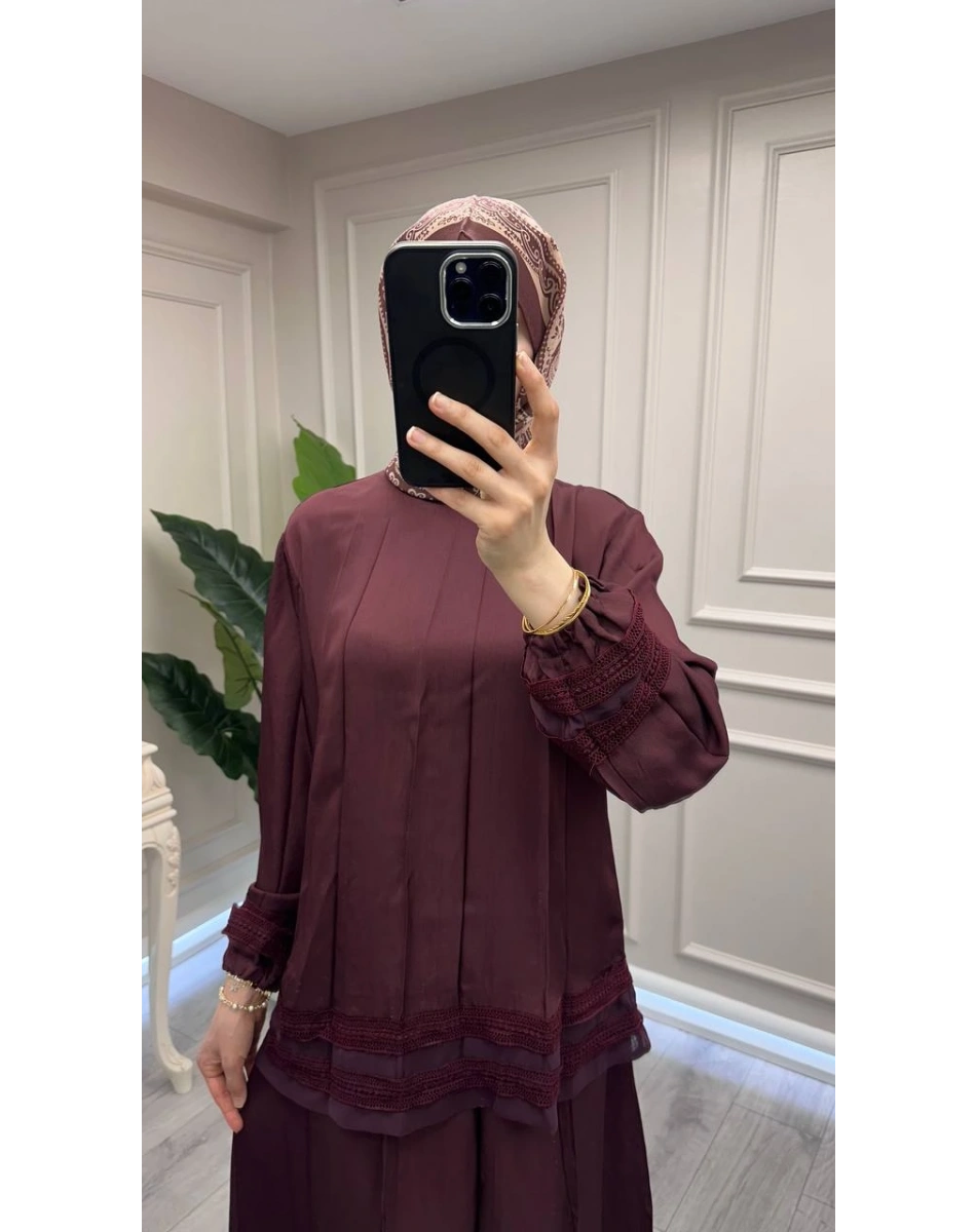 Misswhence 39010 Bordo Etek Takım