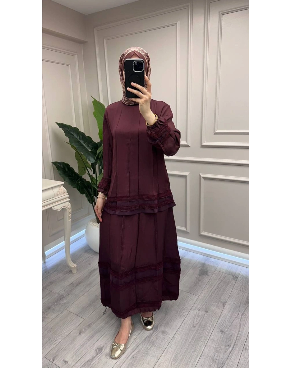 Misswhence 39010 Bordo Etek Takım