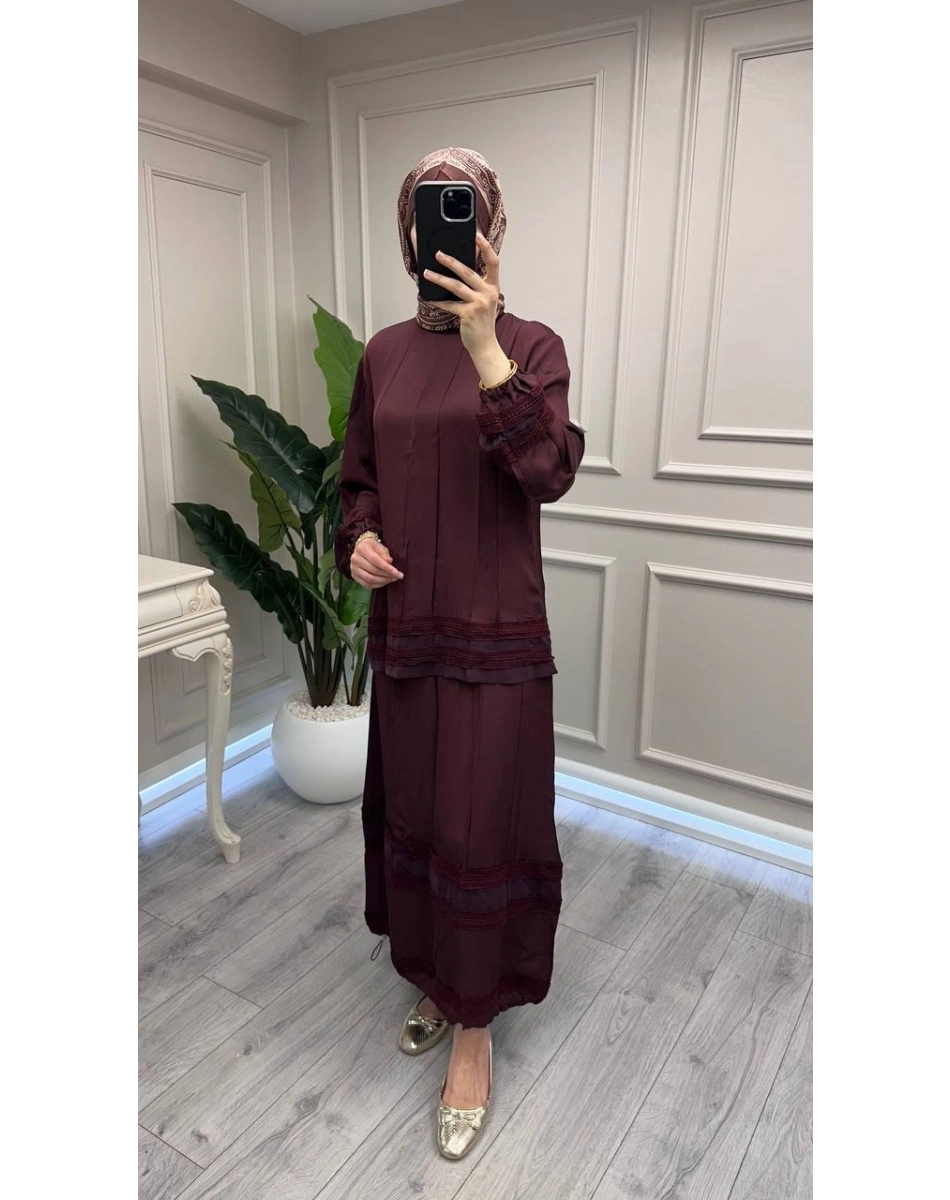 Misswhence 39010 Bordo Etek Takım