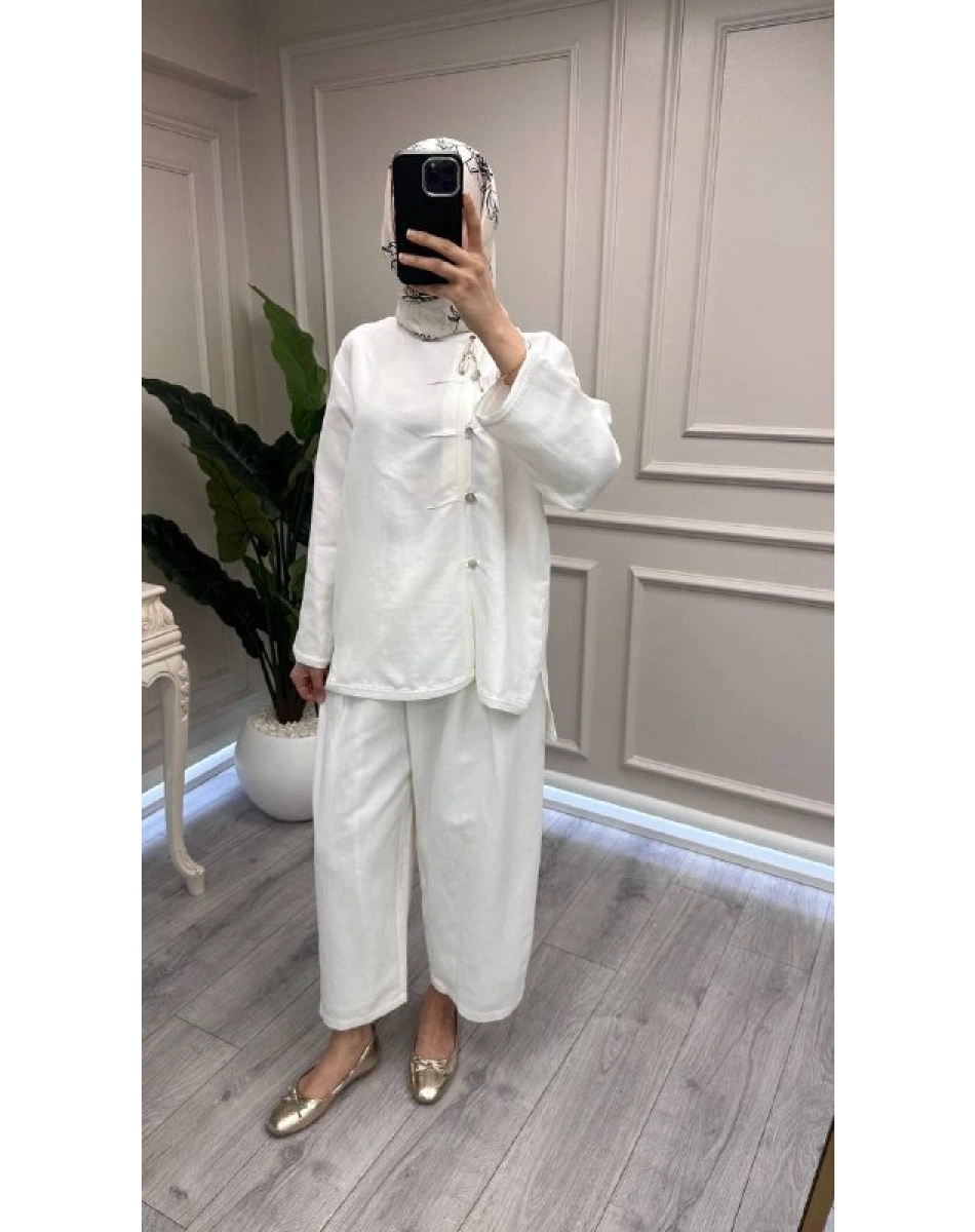 Venöve 26SSGOM0027 Beyaz Snow Takım