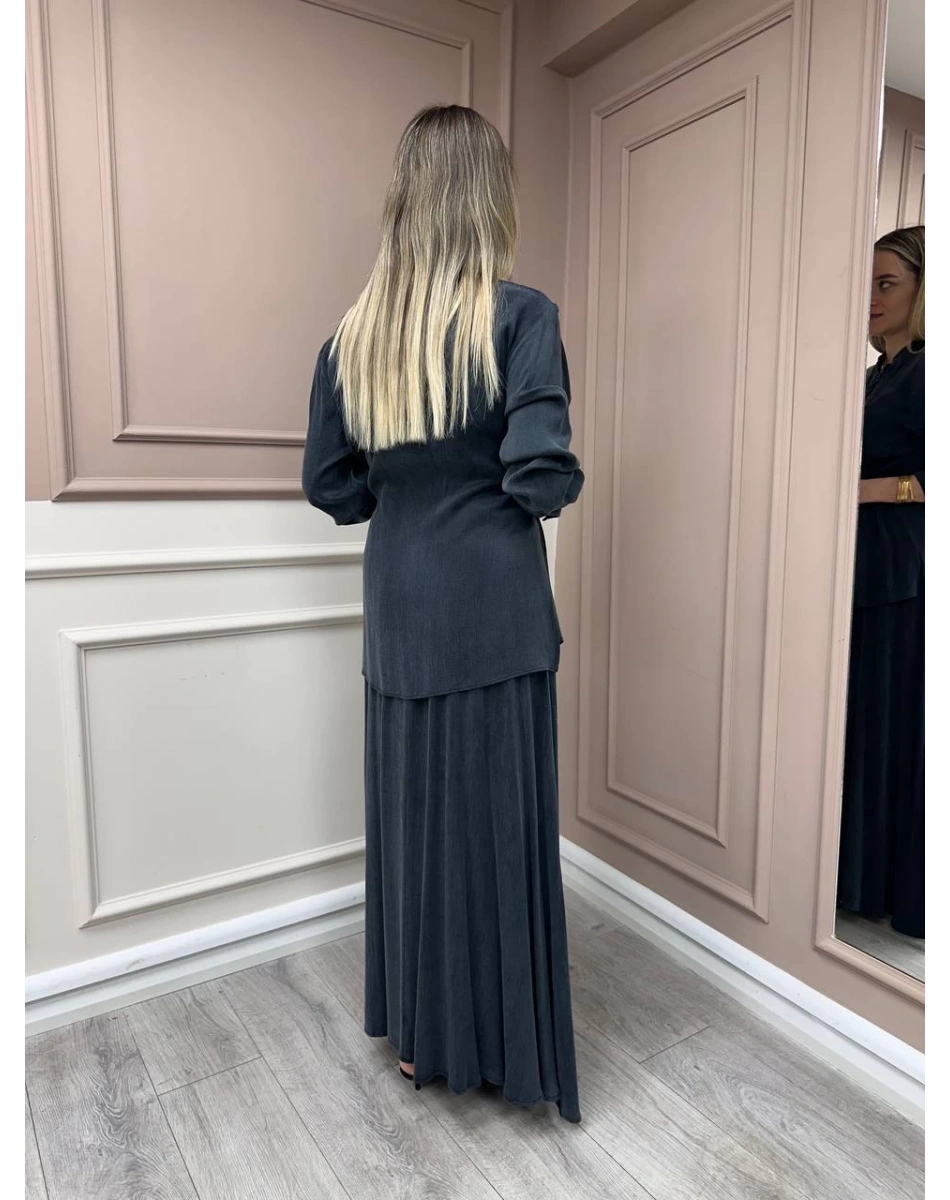 Almarwah Black 202758 Siyah Etekli Takım