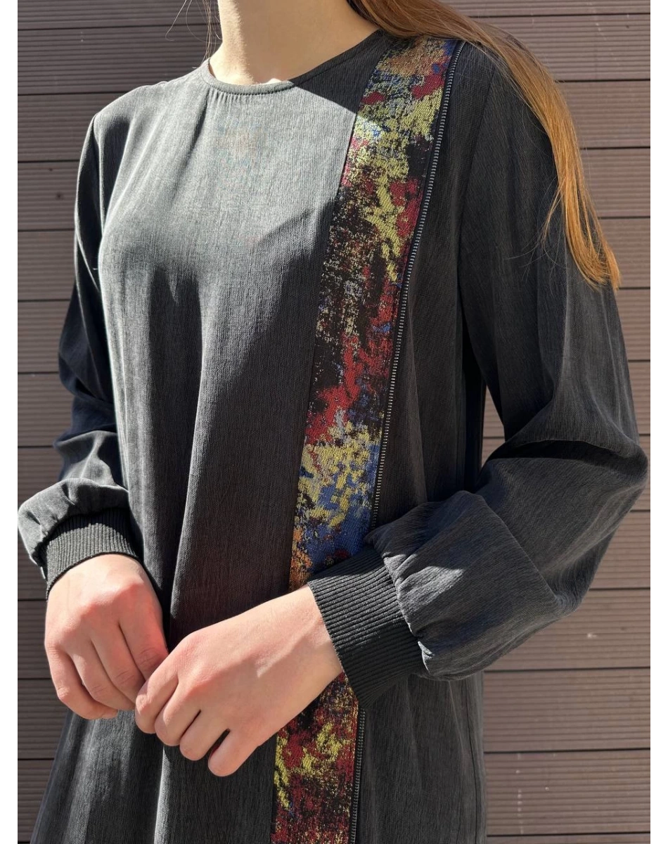 Almarwah Black 303807 Siyah Elbise