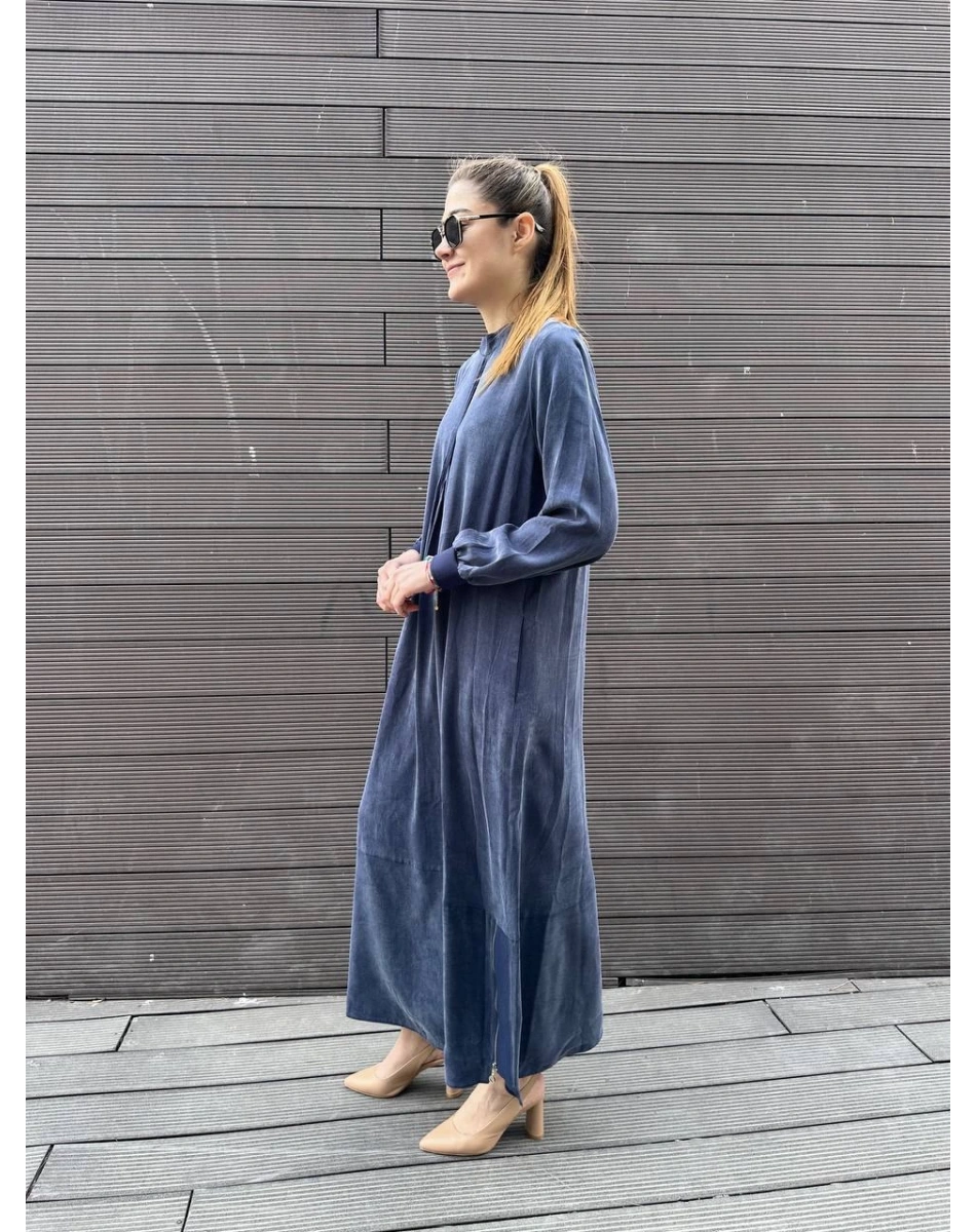 Almarwah Black 303809 Lacivert Elbise