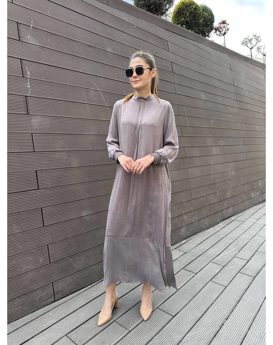 Almarwah Black 303809 Lila Elbise