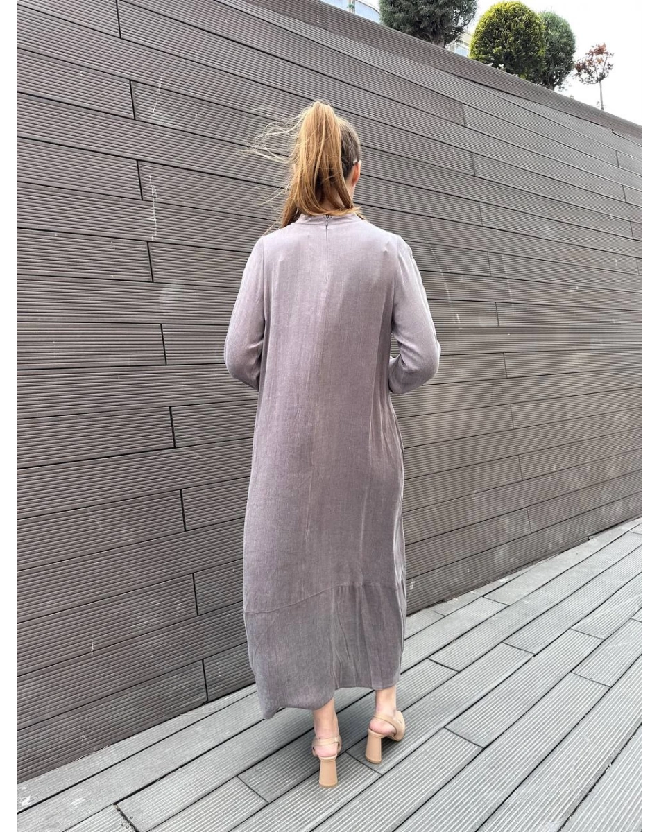 Almarwah Black 303809 Lila Elbise