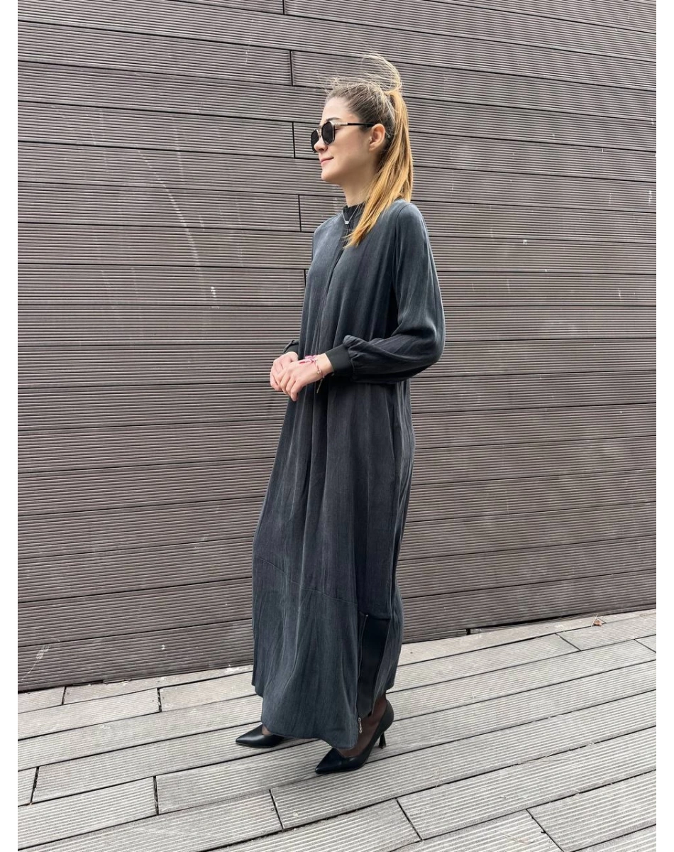 Almarwah Black 303809 Siyah Elbise