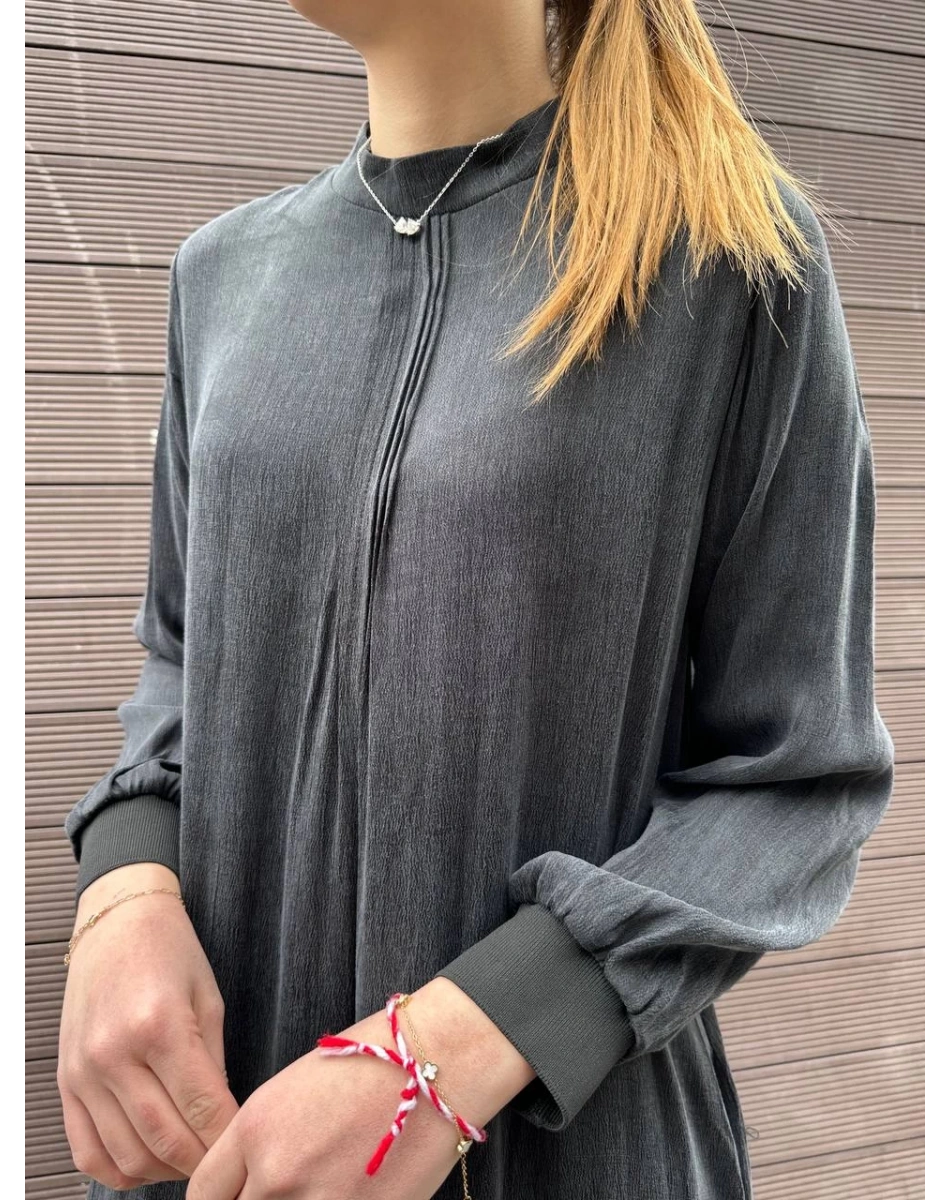 Almarwah Black 303809 Siyah Elbise