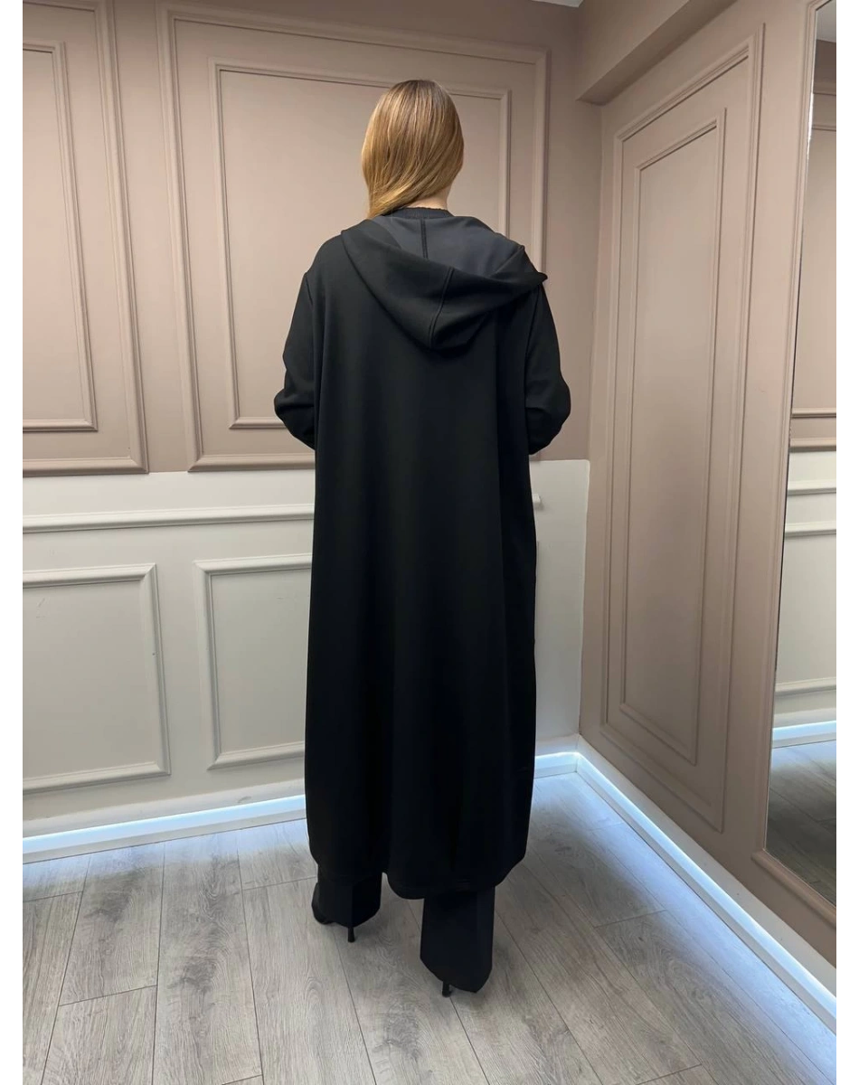 Almarwah Black 50932 Siyah Fermuarlı Kap