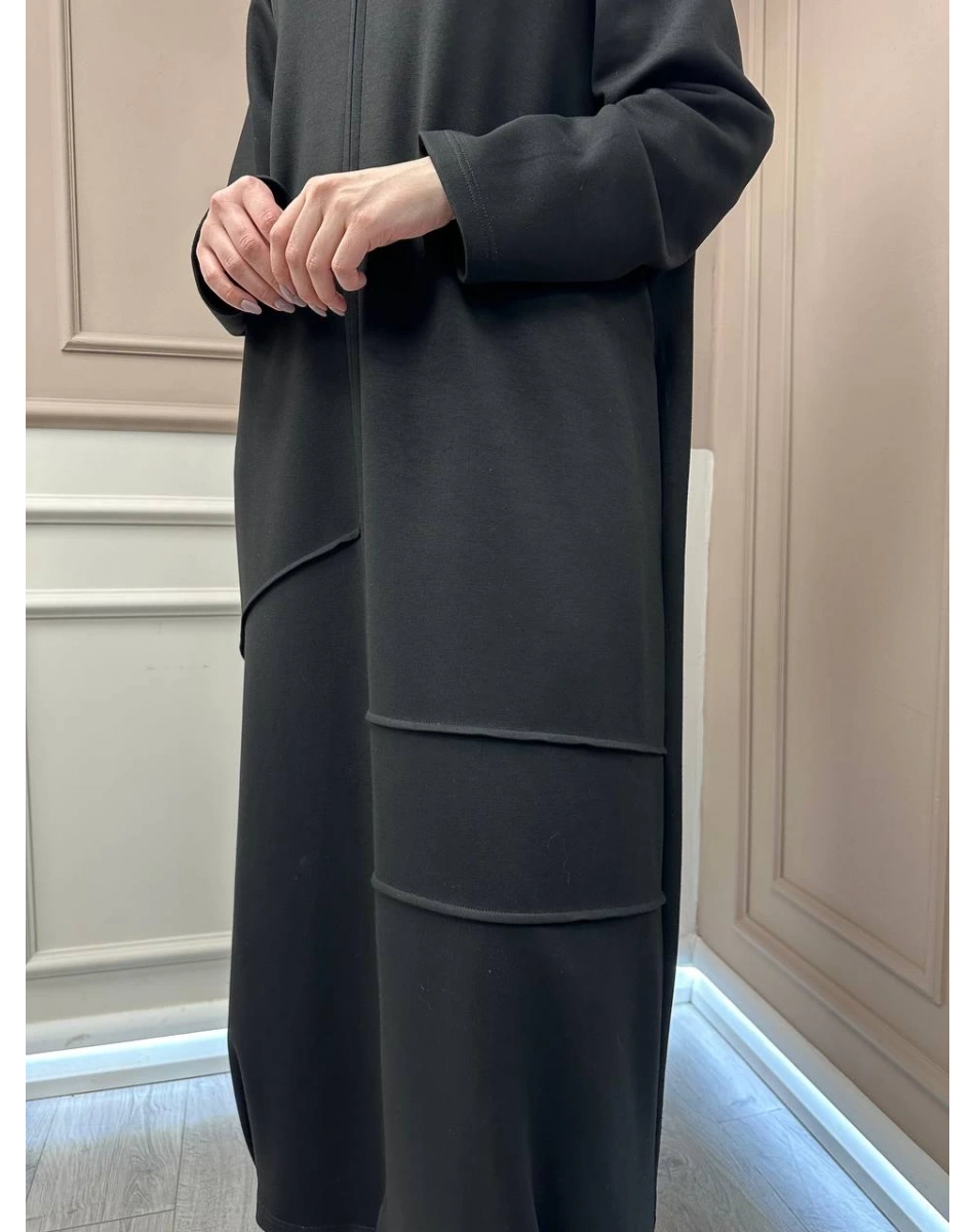 Almarwah Black 50932 Siyah Fermuarlı Kap