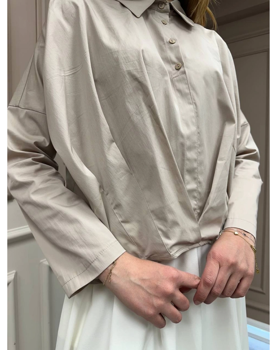 Ceremony 5144 Taş Önü Kısa Arkası Uzun Gömlek