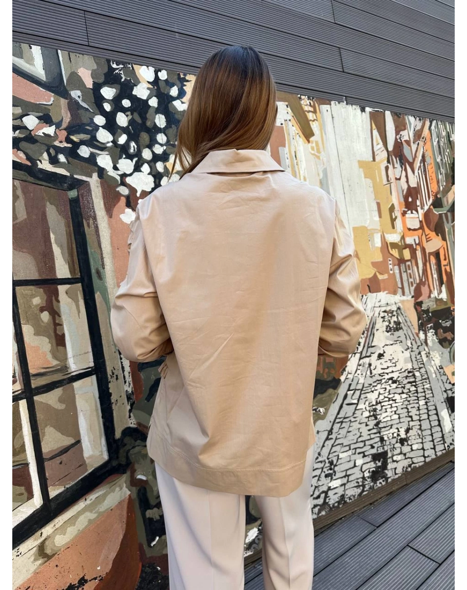 Ceremony 5158 Taş Kolları Ve Önü Fırfır Detaylı Gömlek