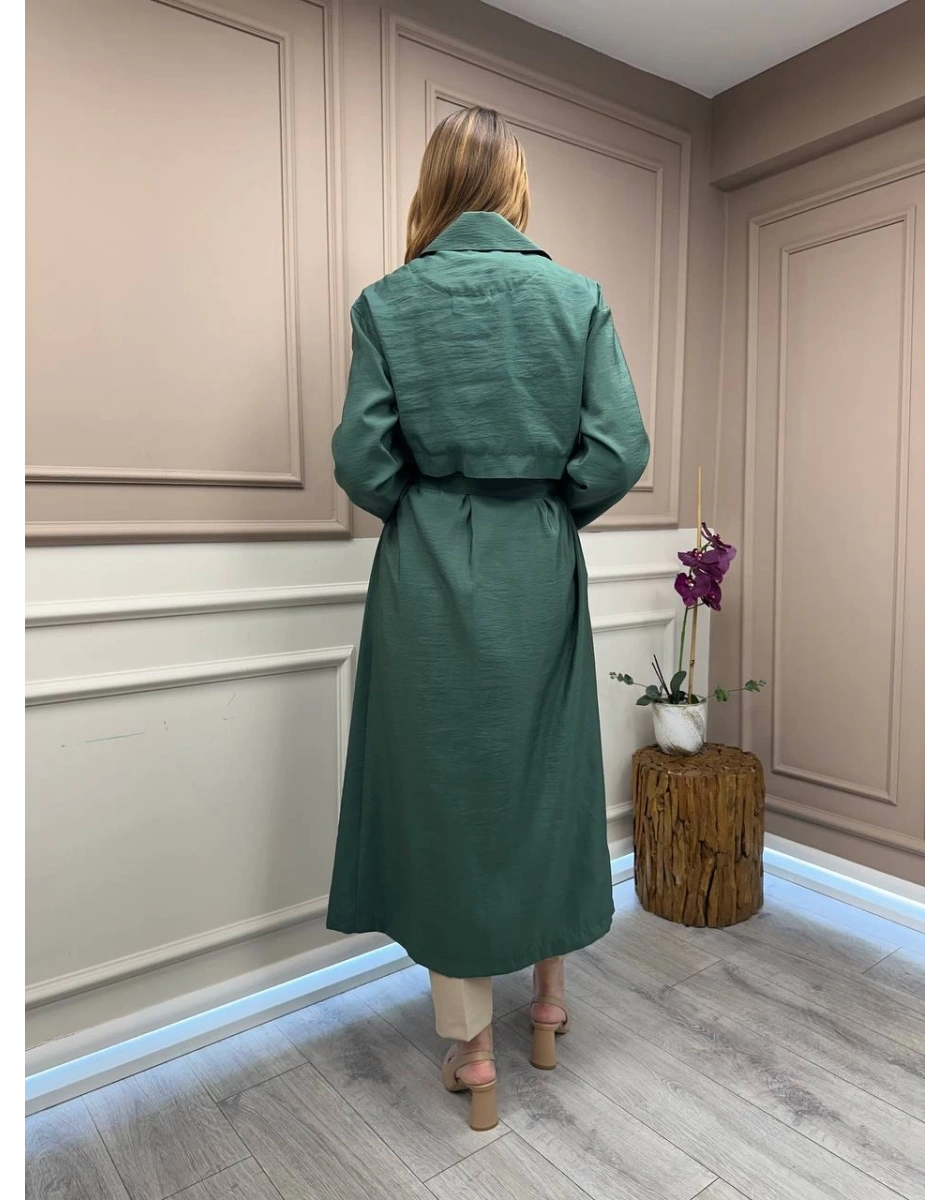 Ceremony 58112 Turmalin Yeşil Belden Kuşaklı Kap