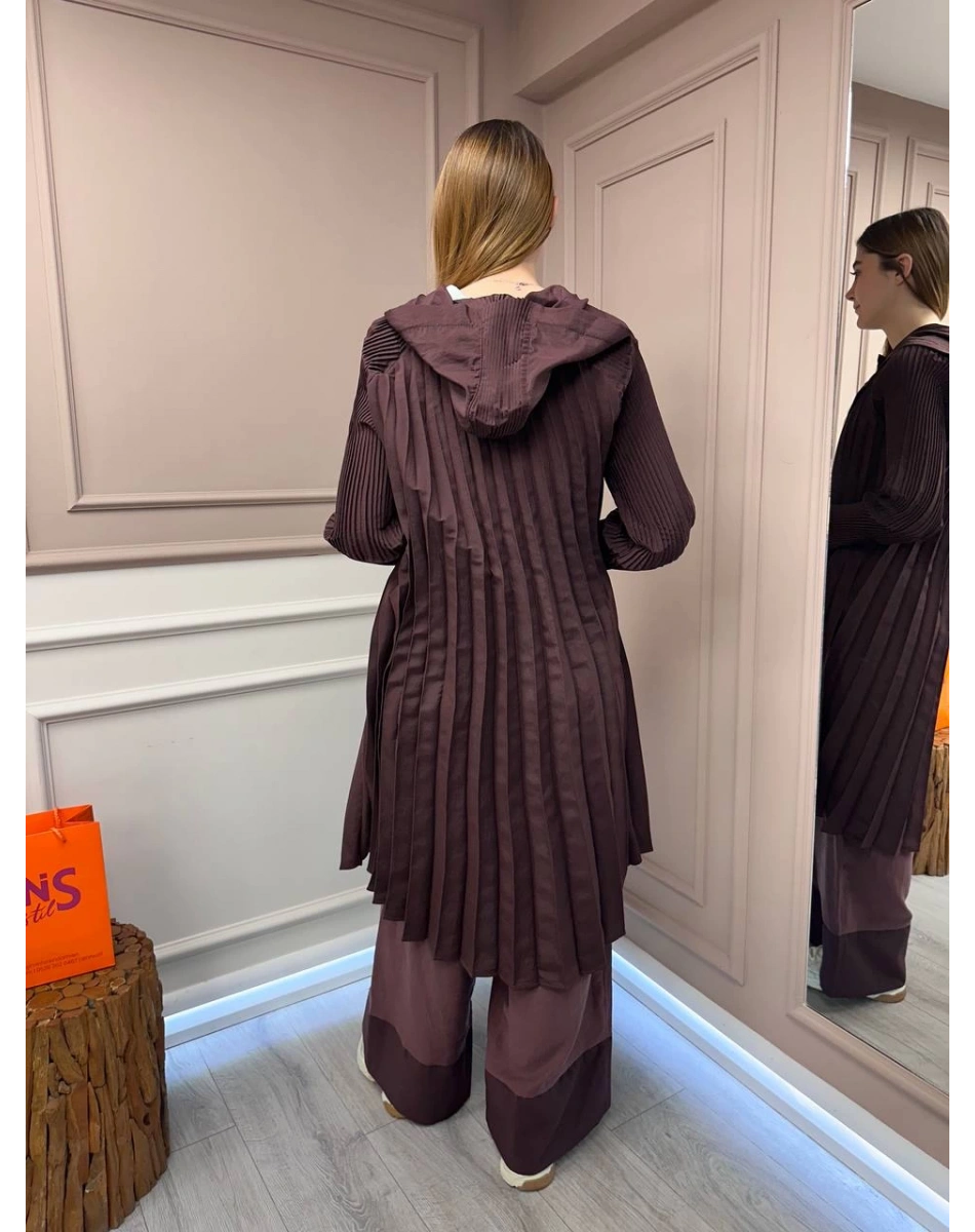 Ceremony 5881 Kızıl Kahve Akordiyon Kap