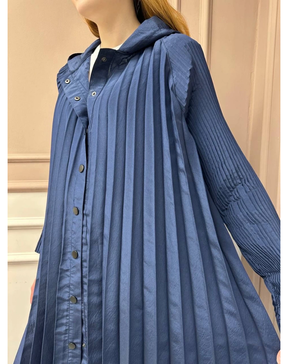 Ceremony 5881 Lacivert Akordiyon Kap