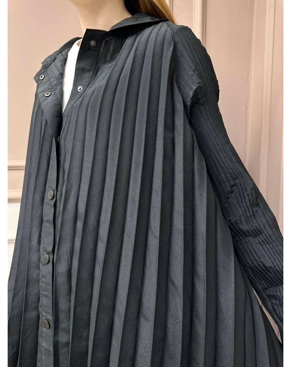 Ceremony 5881 Siyah Akordiyon Kap